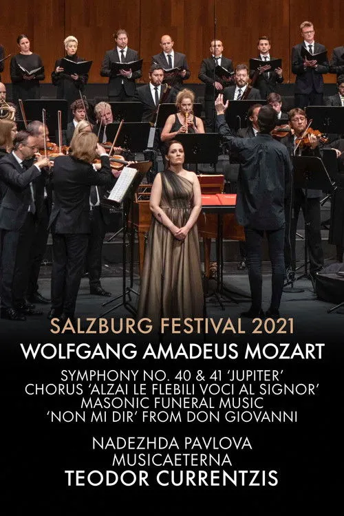 Teodor Currentzis interpreta a Self – Conductor en Salzburger Festspiele 2021: Teodor Currentzis und musicAeterna spielen Mozart