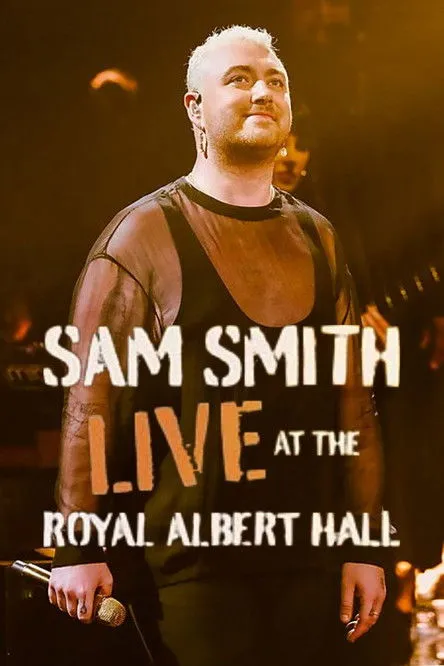 Póster de Sam Smith: concierto en el Royal Albert Hall