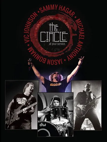 Póster de Sammy Hagar & the Circle Live: At Your Service