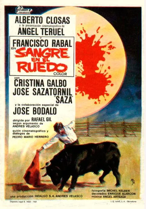 Póster de la película Sangre en el ruedo