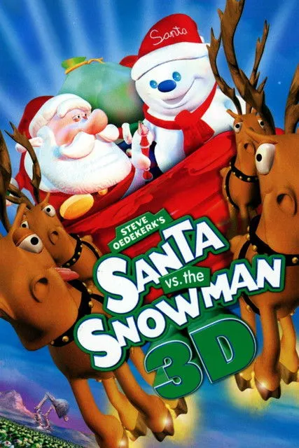 Jonathan Winters interpreta a Santa en Santa vs. the Snowman