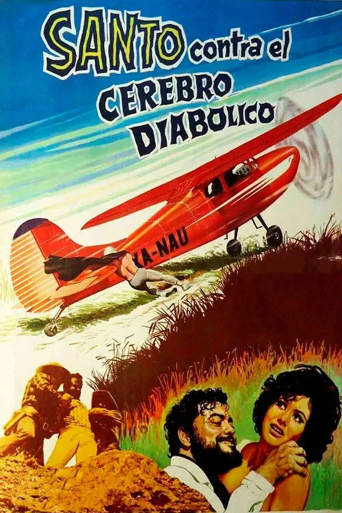 Roberto Ramírez Garza interpreta a Conrado en Santo contra el cerebro diabólico