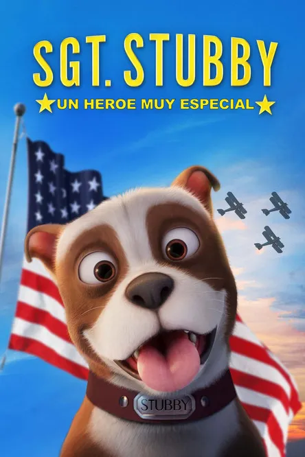 Póster de Sargento Stubby, un héroe muy especial