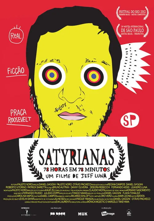 Póster de Satyrianas – 78 horas em 78 minutos