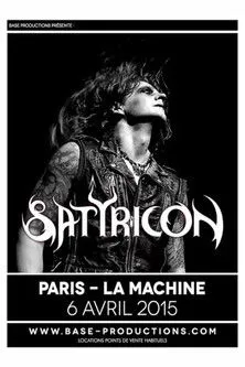 Kjetil 'Frost' Haraldstad interpreta a perkusja en Satyricon - La Machine Du Moulin Rouge (Paris, France 2015)