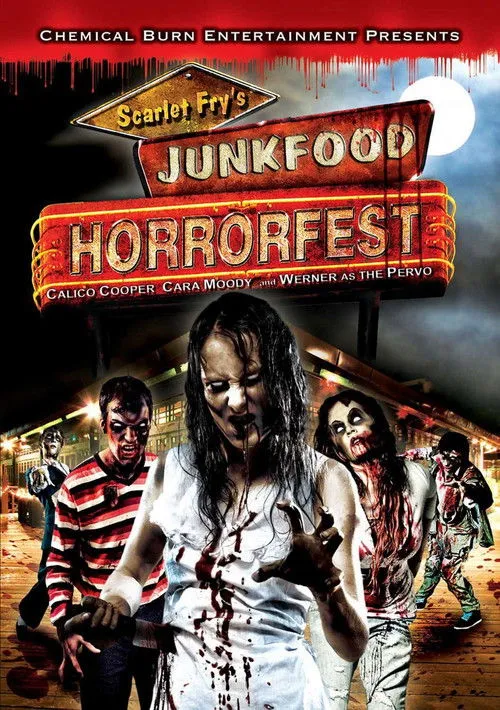 Póster de Scarlet Fry's Junkfood Horrorfest
