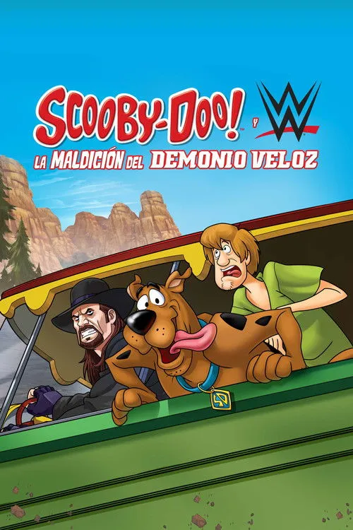 Póster de Scooby-Doo! and WWE: La maldición del demonio veloz