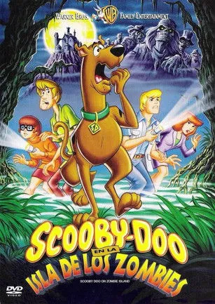 Póster de Scooby-Doo en la isla de los zombies