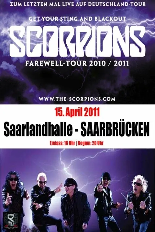 Matthias Jabs interpreta a guitars en Scorpions - Live au Saarlandhalle Saarbrucken