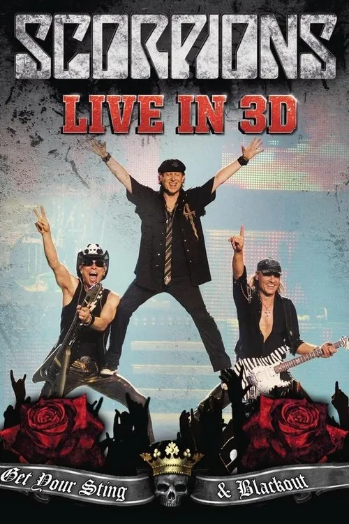 Portada de Scorpions: Live in 3D - Get Your Sting & Blackout