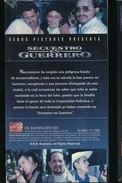 Póster de Secuestro en Guerrero