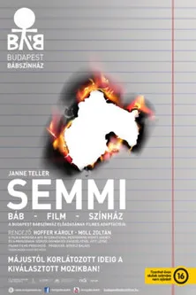 Virág Pájer Alma interpreta a en Semmi – Báb-film-színház