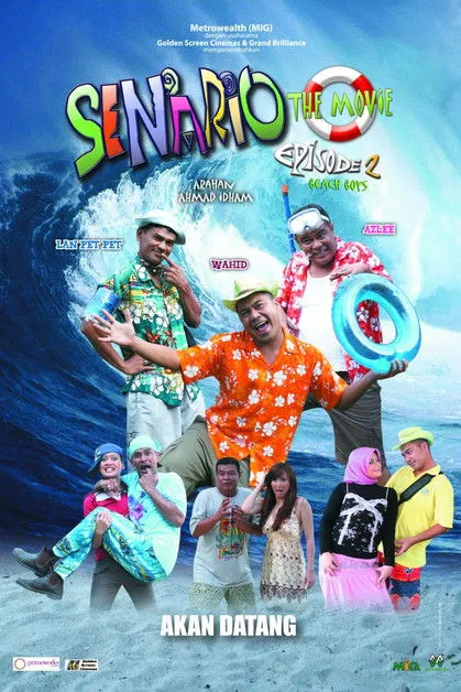 Póster de Senario The Movie Episode 2 Beach Boys