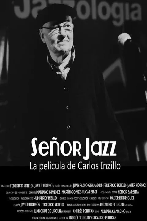 Póster de Señor Jazz, la película de Carlos Inzillo