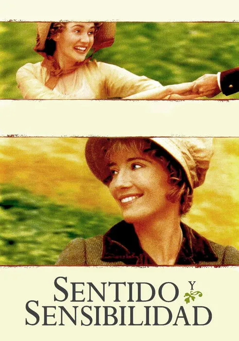 Emma Thompson interpreta a Elinor Dashwood en Sentido y sensibilidad