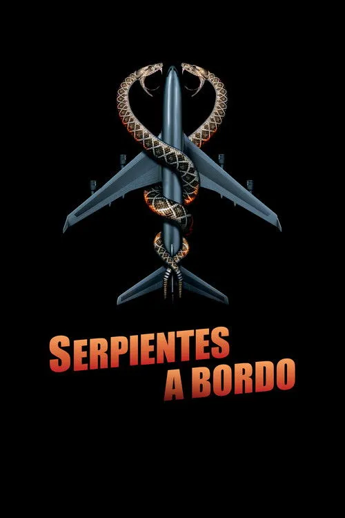 Póster de la película Serpientes en el avión
