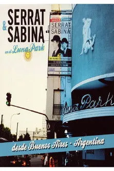 Póster de Serrat & Sabina en el Luna Park