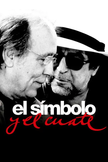 Póster de Serrat y Sabina: el símbolo y el cuate