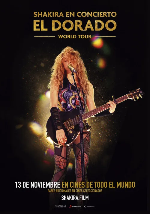 Póster de SHAKIRA en concierto: EL DORADO World Tour