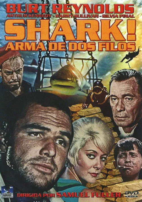 Burt Reynolds interpreta a Caine en Shark! Arma de Dos Filos
