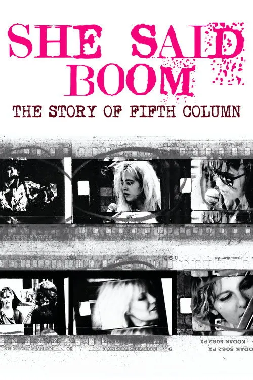 Póster de She Said Boom: The Story of Fifth Column