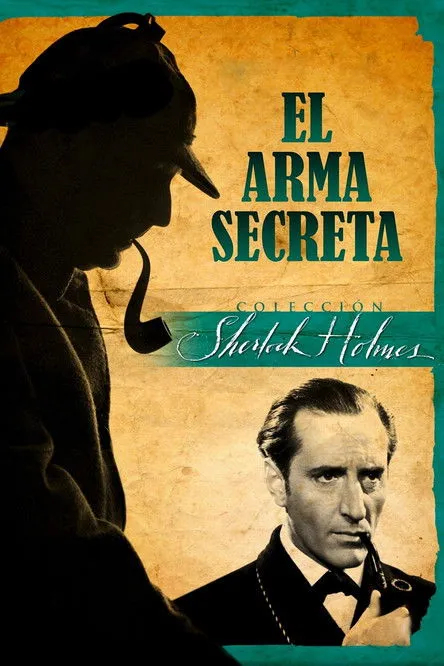 Póster de Sherlock Holmes y el arma secreta