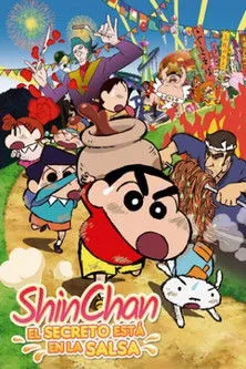 Póster de Shin Chan: El secreto está en la salsa