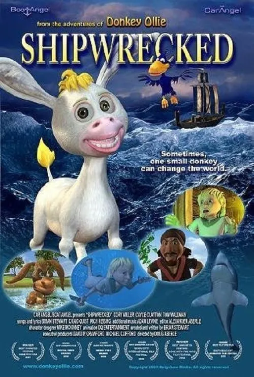 Victor Perrotti interpreta a Sinbad en Shipwrecked Adventures of Donkey Ollie