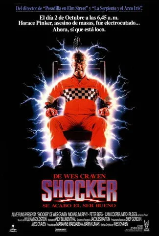 Mitch Pileggi interpreta a Horace Pinker en Shocker, 100.000 voltios de terror