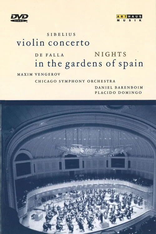 Póster de Sibelius - Violin Concerto / De Falla - Nights in the Gardens of Spain