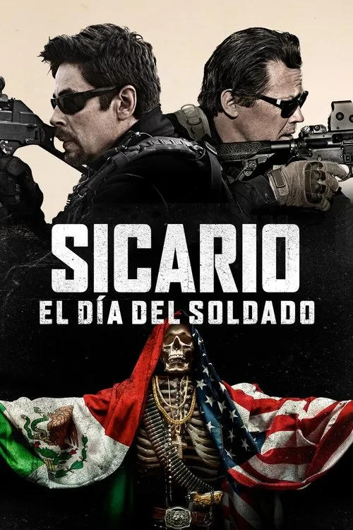 Benicio del Toro interpreta a Alejandro Gillick en Sicario: El día del soldado
