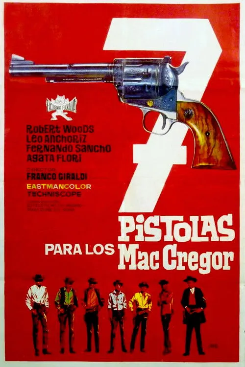 Póster de la película Siete pistolas para los Mac Gregor