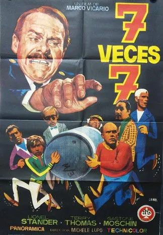 Nazzareno Zamperla interpreta a Bananas en Siete veces siete (7 veces 7)