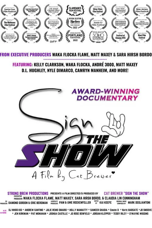 Póster de Sign the Show