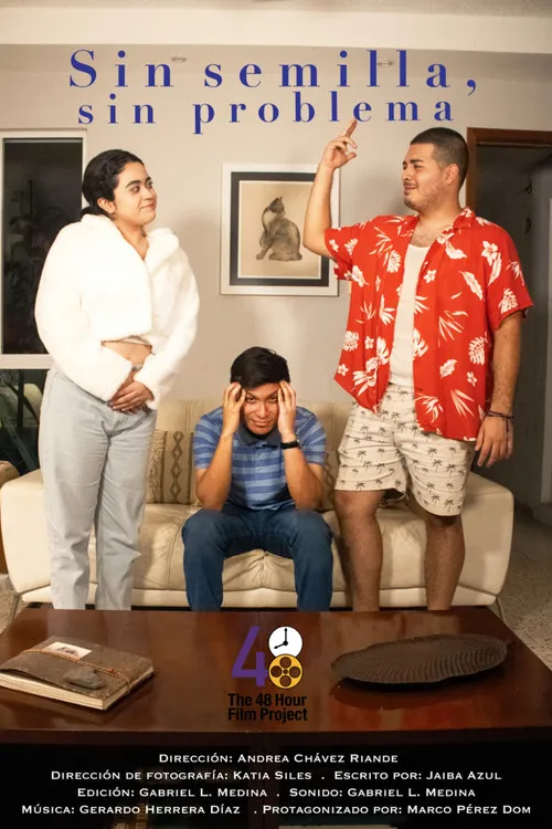 Emilio Jiez interpreta a Ever Carranza en Sin semilla, sin problema