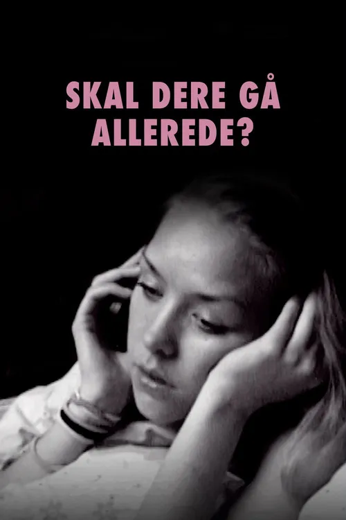 Póster de Skal dere gå allerede?