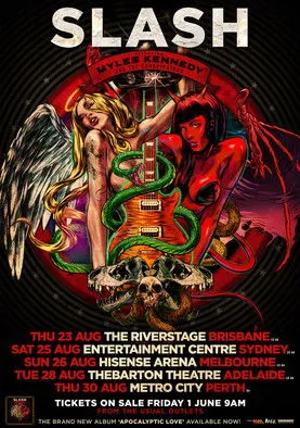 Póster de Slash ft. Myles Kennedy and The Conspirators - Live at Sydney