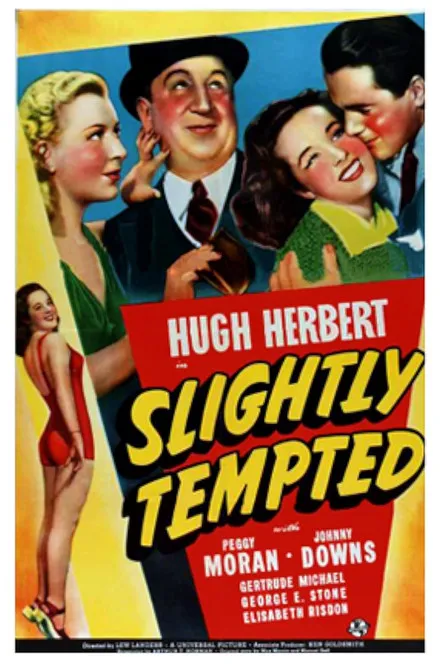 Hugh Herbert interpreta a Professor Ross en Slightly Tempted