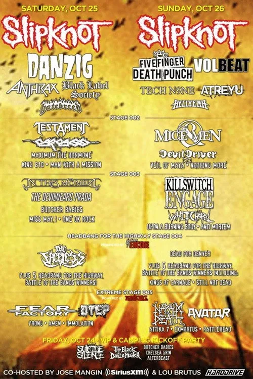 Póster de Slipknot - Live at KnotFest 2014 (Day 2)