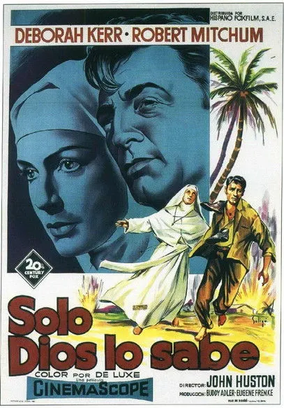 Deborah Kerr interpreta a Sister Angela en Sólo Dios lo sabe