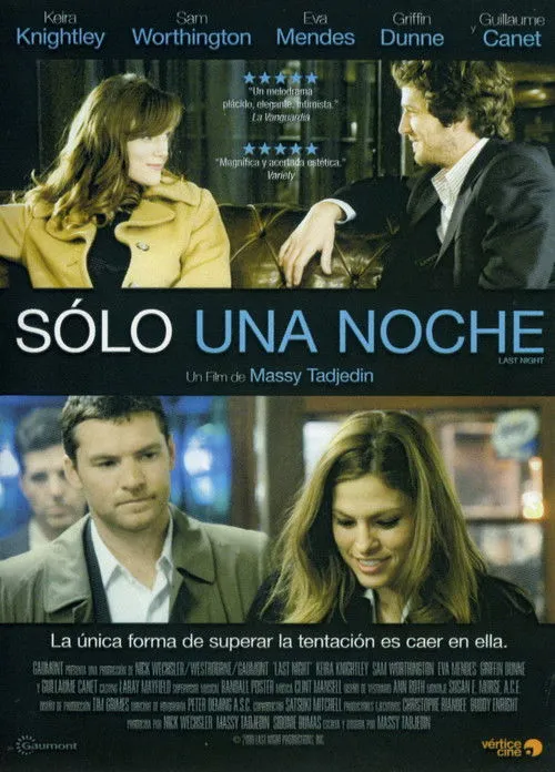 Stephanie Romanov interpreta a Sandra en Sólo una noche