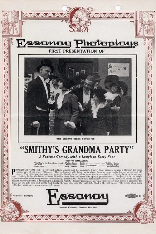 Annie Edney interpreta a Prof. Smithy's Wife en Smithy's Grandma Party
