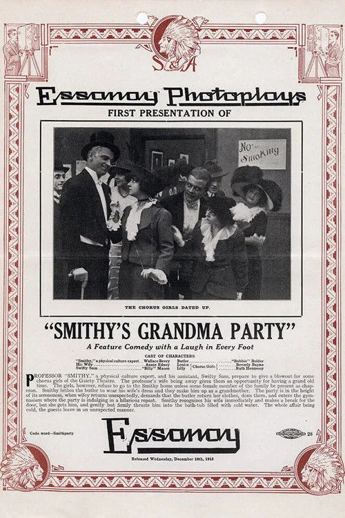 Billy Mason interpreta a Swifty Sam en Smithy's Grandma Party