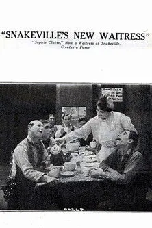 Thomas J. Crizer interpreta a en Snakeville's New Waitress