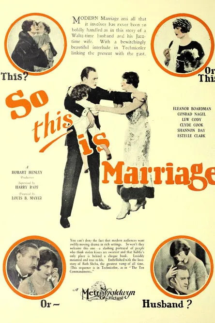 Portada de So This Is Marriage?