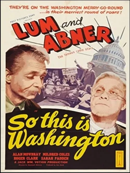 Norris Goff interpreta a Abner Peabody en So This Is Washington