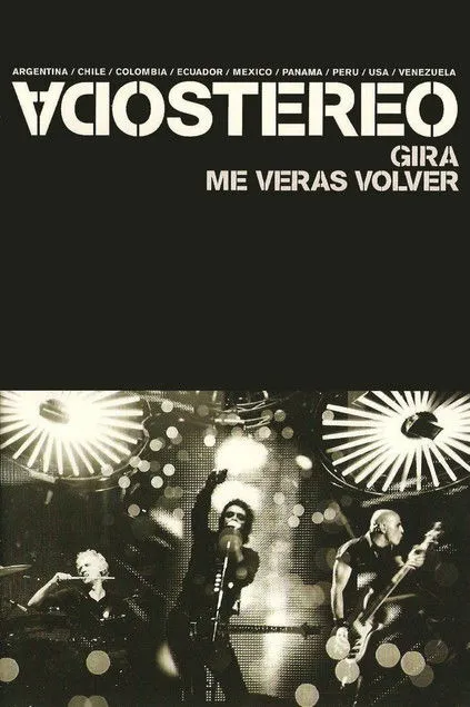 Póster de Soda Stereo: Buenos Aires 2007