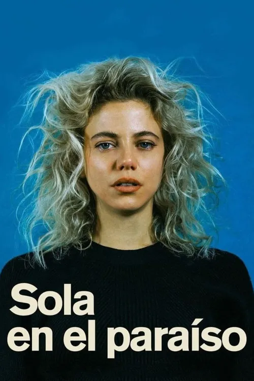 Póster de Sola en el paraíso