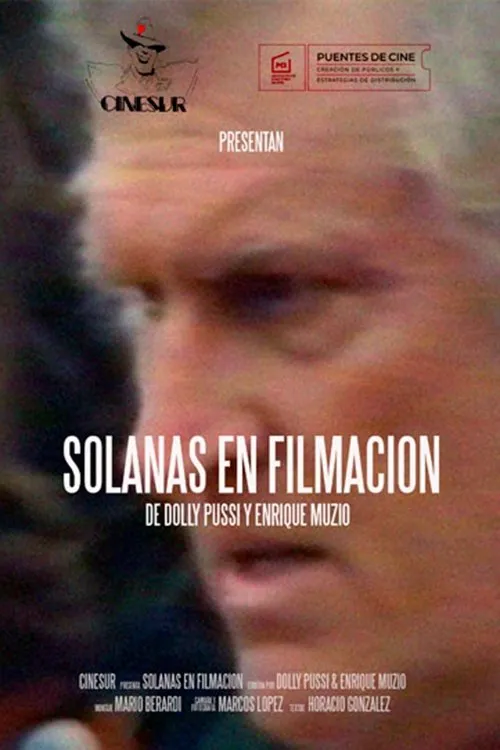 Fernando E. Solanas interpreta a en Solanas en filmación
