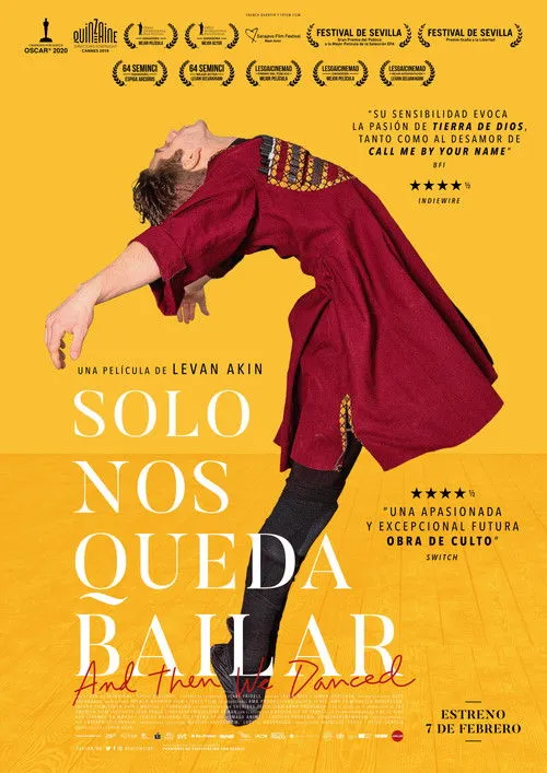 Póster de Solo nos queda bailar